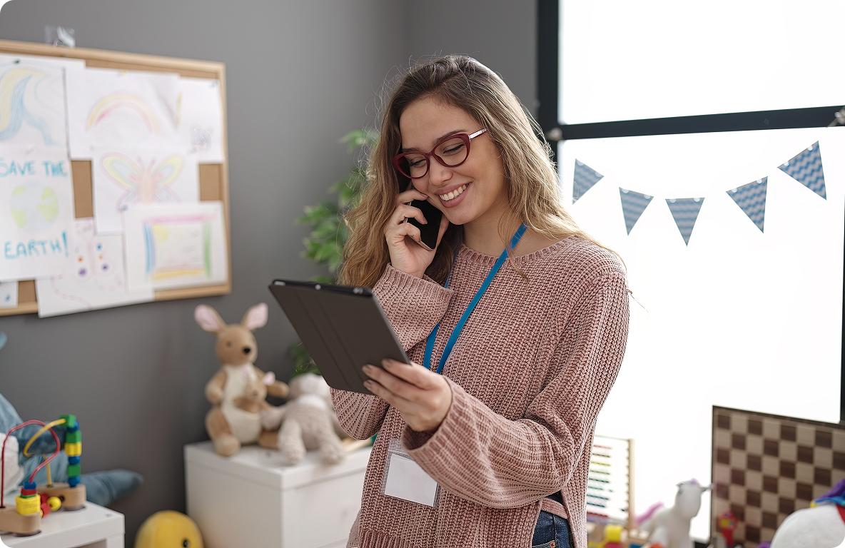 Kinderverwaltung und Eltern-App